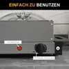 HOMCOM Scaldavivande da buffet 6,8 L, piastra riscaldante Anteprima dell’immagine prodotto 6