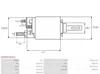 AS-PL SS3063(VALEO) Magnetschalter für Starter/Anlasser Produktbild-Vorschau 4