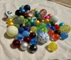 60 Glasmurmeln Set – 10×25 mm & 50×16 mm – Bunter Mix – Produktbild-Vorschau 1