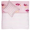 Alvi Baby Bettwäsche-Set 80x80 & 35x40 – „Rock Cat” Rosa – Produktbild-Vorschau 2