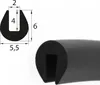 V56 Fassungsprofil Fassungsbereich 2 mm Kantenschutz EPDM Produktbild-Vorschau 1