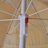 Close-up view of the central mechanism of an open umbrella, showing the pole, ribs, and a red locking mechanism. Náhľad obrázku produktu