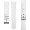Strap-it Samsung Galaxy Watch 3 41mm Lederarmband (Weiß) Produktbild-Vorschau 3
