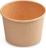 250x Eisbecher aus Kraftpapier braun Ø90mm 250 ml Produktbild-Vorschau 1