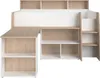 Parisot Lucas Hochbett 90x200 – Weiß/Eiche Nachbildung Produktbild-Vorschau 21