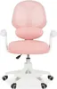 Schreibtischstuhl ISLA mit Fußstütze, Rosa – ergonomischer Produktbild-Vorschau 2