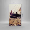 Bild auf Leinwand - Leinwandbild - Meer Yacht Welle - Produktbild-Vorschau 3