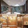 5x LED Einbaustrahler Badezimmer ultra-flach dimmbar IP44 Produktbild-Vorschau 4