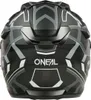 O'NEAL D-SRS Helmet SQUARE black/white/gray M (57/58 cm) Produktbild-Vorschau 2