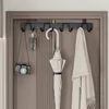 OKWISH Türhaken Kleiderhaken Türgarderobe, Weiß Produktbild-Vorschau 3