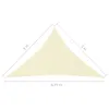 vidaXL Tenda da sole in tessuto Oxford triangolare 3x3x4,24 Anteprima dell’immagine prodotto 13
