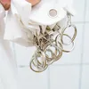 Gardinenklemmen mit Ringen, 30 Pack, in Silber-Farben, Ø 25 Produktbild-Vorschau 6