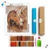ARTULIO Diamond Painting Set Zwei Pferde Porträt - 30x40 cm Produktbild-Vorschau 2