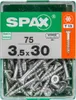 Spax Universalschrauben 3.5 x 30 mm TX 20 - 75 Stk. Produktbild-Vorschau 9