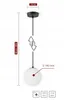 A diagram showing a pendant light with dimensions and specifications. Produktbild-Vorschau