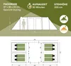Skandika Tunnelzelt Montana 8 Personen | Camping Zelt Produktbild-Vorschau 10