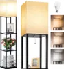 Modern Stehlampe Wohnzimmer Schlafzimmer, Schwarz Stehlampe Produktbild-Vorschau 1
