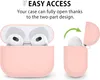 Silikon Hülle AirPods 3 Gen Qi kompatibel Soft Silikonhülle Produktbild-Vorschau 3