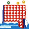 COSTWAY 4 in 1 Riesiges 4 Gewinnt Spielset mit 42 Jumbo Produktbild-Vorschau 6