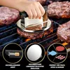 pressa per hamburger in acciaio inox da 839 g | Schiaccia Anteprima dell’immagine prodotto 3