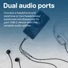 MMOBIEL USB-C auf Dual 3.5mm Kopfhörer Splitter - 16 Bit Produktbild-Vorschau 3