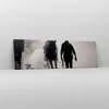 Bild auf Leinwand - Leinwandbild - Einteilig - Cowboy Pferd Produktbild-Vorschau 4