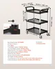 VEVOR Universalwagen, 136 kg Tragkraft, 3-stufiger Produktbild-Vorschau 8