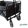 Lacers Petrolline Bollerwagen Faltbarer Handwagen mit 4 Produktbild-Vorschau 2