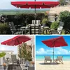 VOUNOT® Sonnenschirm für Balkon, 200 × 125 cm, Knickbarer Produktbild-Vorschau 7