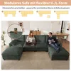 Sofá modular en forma de U, para esquina, con capacidad Vista previa de la imagen del producto 5