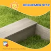 Outsunny Sandkasten 154 x 80 x 60 cm Sandkiste aus Holz für Produktbild-Vorschau 6