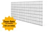 Doppelstabmattenzaun-Set (6/5/6) Produktbild-Vorschau 1