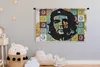 MuchoWow® Wandteppich Wandbehang Che Guevara als Silhouette Produktbild-Vorschau 3