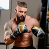 RDX Boxerské rukavice F7 Ego, černo zlaté, 12 oz Náhled obrázku produktu 7