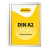 Snap rám DIN A2 - 2 kusy - na plagáty, nápisy, reklamy - Náhľad obrázku produktu 1