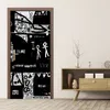 Türposter 90x200 cm Türaufkleber Türtapete Türfolie Produktbild-Vorschau 3