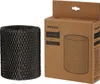 A Philips air humidifier replacement filter is shown next to its packaging. Produktbild-Vorschau