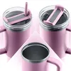 Mug isotherme BERDSEN avec paille, en acier inoxydable, Voir les images du produit 4