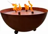 Schwabenfire XXL Outdoorkerze mit Dauerdocht in Edelrost Produktbild-Vorschau 1