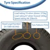 20x10.00-8 & 15x6.00-6 Rasenmäherreifen 4fach Multi turf Produktbild-Vorschau 7