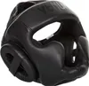 A black Venum boxing headguard is shown from the side against a white background. Produktbild-Vorschau