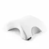 A white, ergonomically shaped pillow for couples, designed to support the neck and arms. Anteprima dell’immagine prodotto