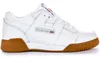Reebok Workout Plus Full Grain Herren Ledersneaker in Weiß Produktbild-Vorschau 2