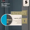 DOMINO Türgriff Drückergarnitur BB-Buntbart Set | Produktbild-Vorschau 5