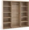Szafa 3-drzwiowa przesuwna RIO-2 180x215cm dąb sonoma - Podgląd zdjęcia produktu 2