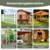 Faziango Pfostenanker H-Anker Set 10 Stk, 600 mm, 101 mm Produktbild-Vorschau 7