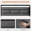 KIMENICH Polsterbett Schlafsofa mit LED-Beleuchtung, Produktbild-Vorschau 7