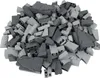 LEGO® MOC Mattoncini per tetti Grigio chiaro Grigio scuro Anteprima dell’immagine prodotto 5
