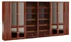 Exklusive Braune Büroschrank Massivholz Luxus Möbel Regale Produktbild-Vorschau 5