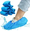 Schuhüberzieher Einweg Stark, Blaue CPE Überziehschuhe, Produktbild-Vorschau 1
